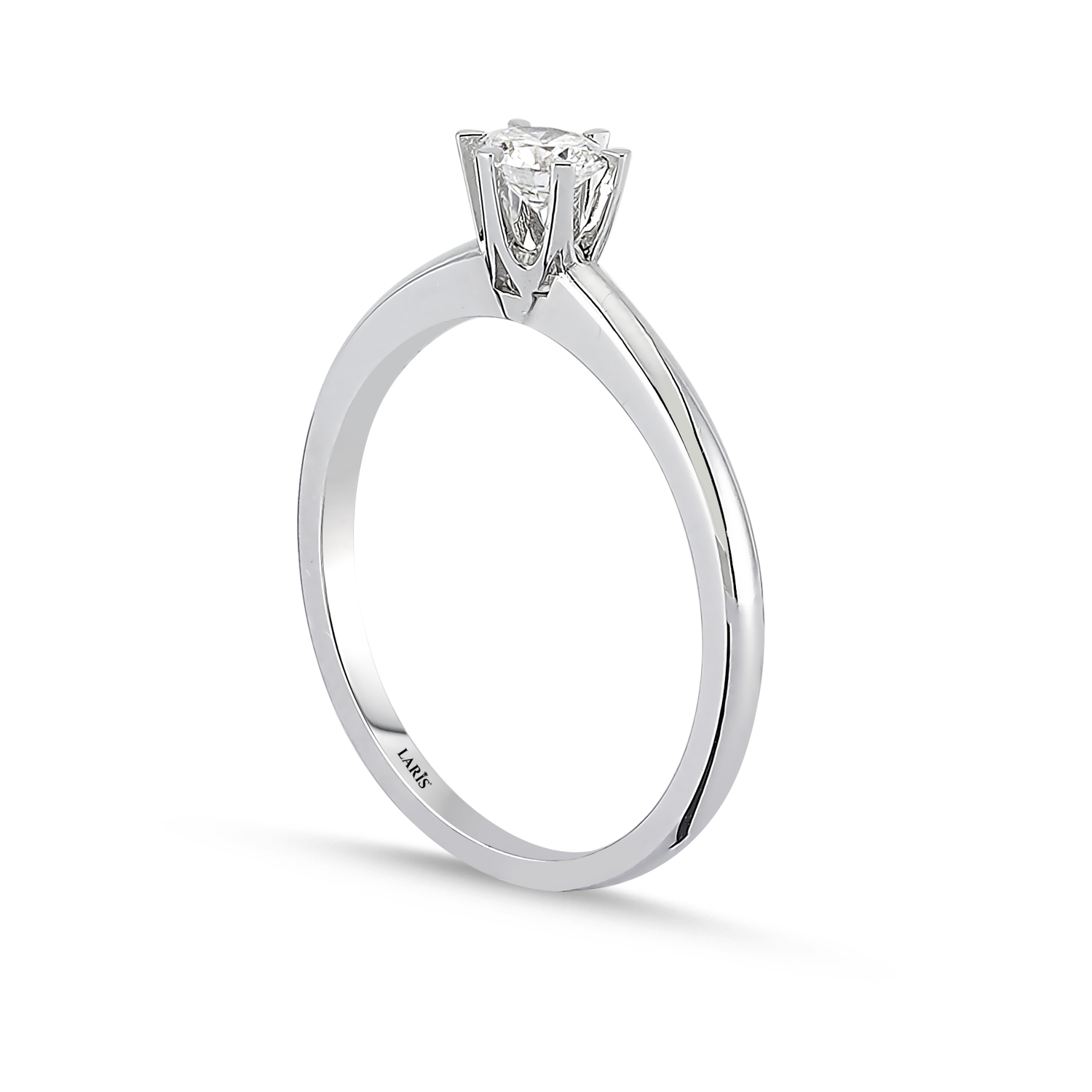 0,30 Karat Pırlanta 6 Tırnak Tiffany  Tektaş Yüzük
