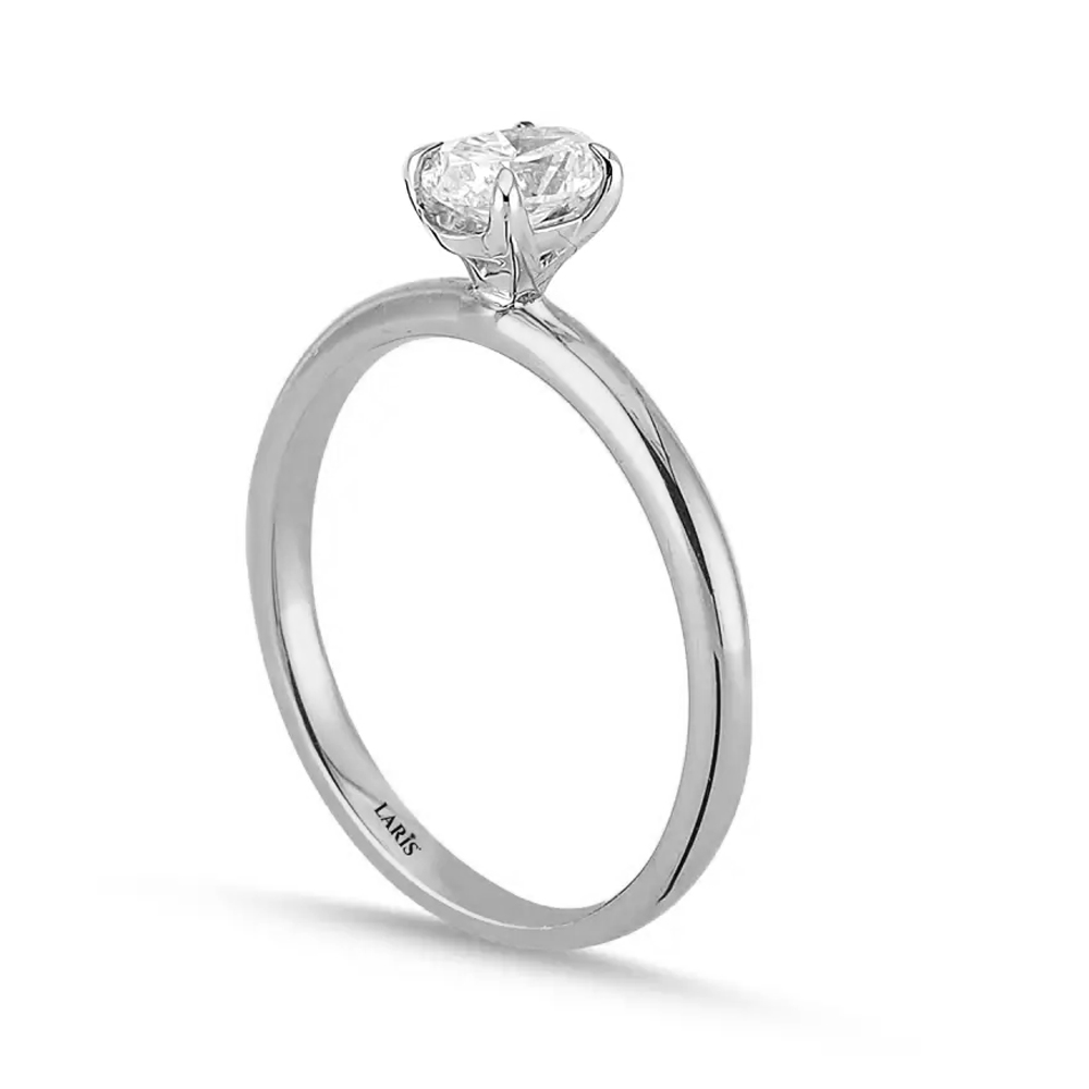 0.30 Karat Oval Kesim Pırlanta Tiffany Forever Tektaş Yüzük