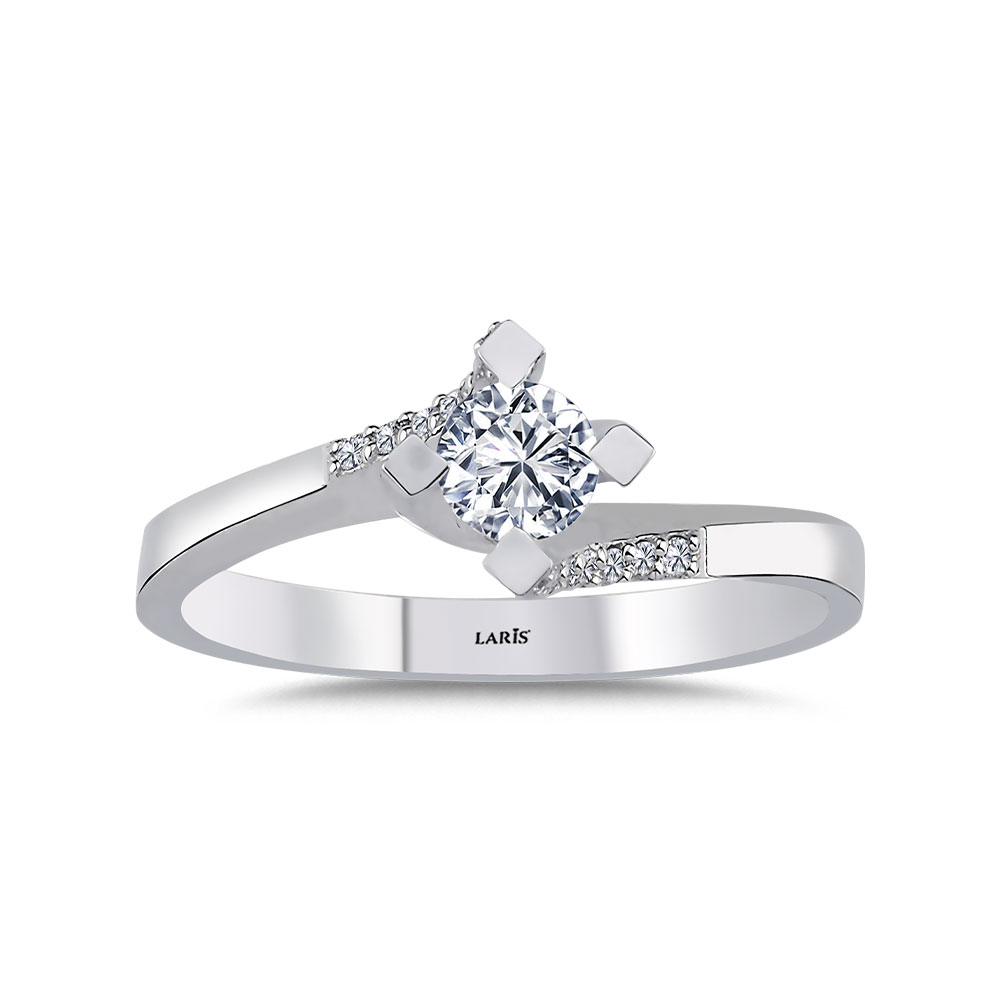 0,36 Karat Pırlanta Tektas Yüzük