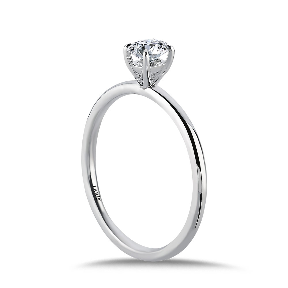 0.40 Karat Oval Kesim Pırlanta Tiffany Forever Tektaş Yüzük