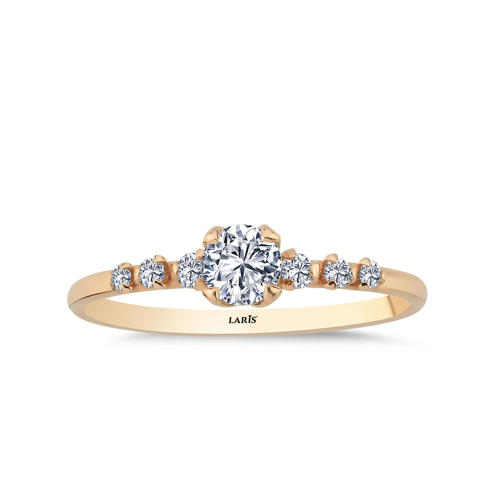 0,43 Karat Pırlanta Glimara Vintage Yüzük