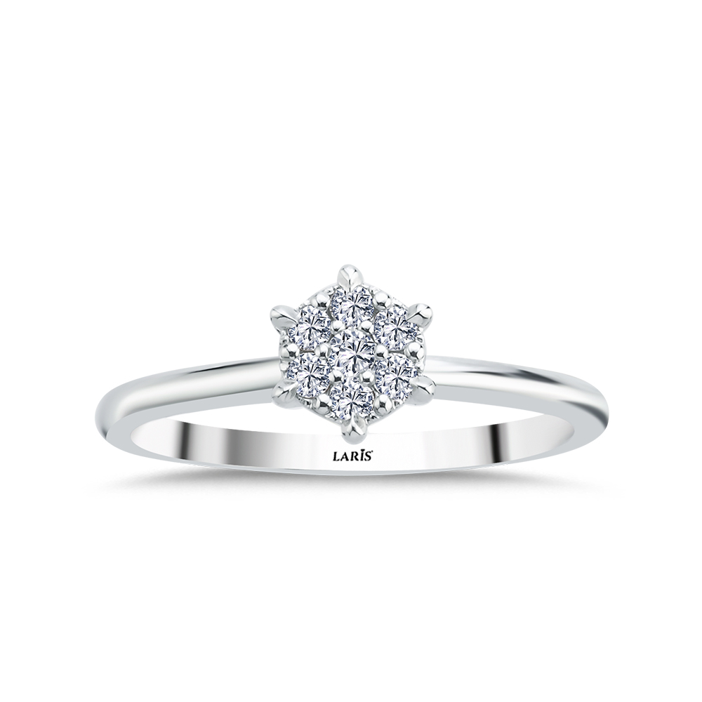 Coronet Pırlanta Tektaş Tiffany Yüzük