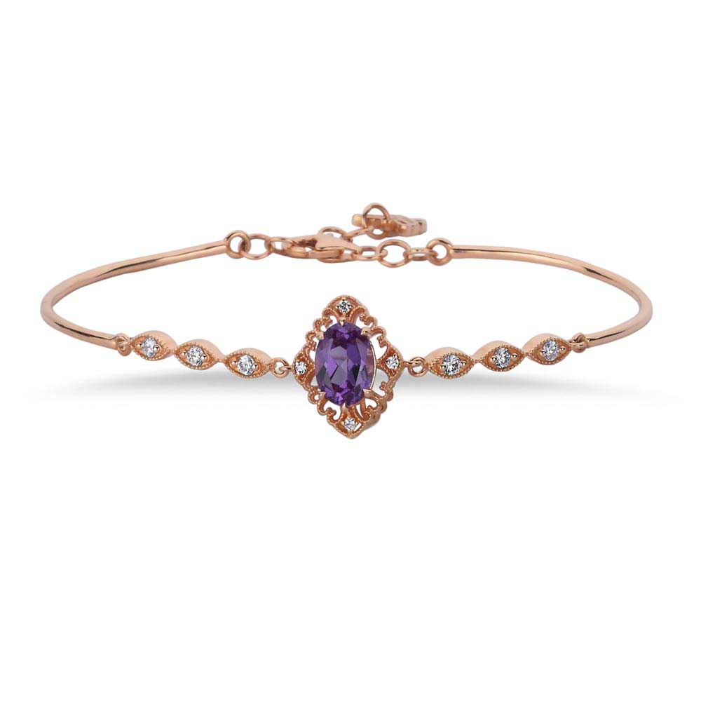 Pırlanta Vintage Alexandrite Hediyelik Bileklik