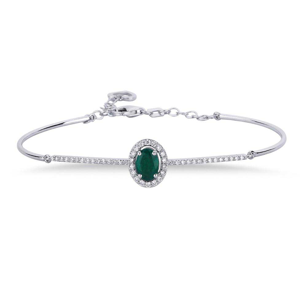 Pırlanta Zümrüt Hediyelik Bileklik