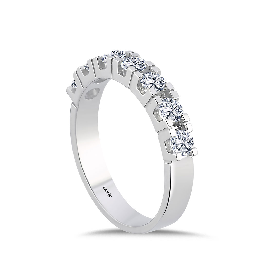 0,70 Karat Pırlanta Yarımtur Yüzük