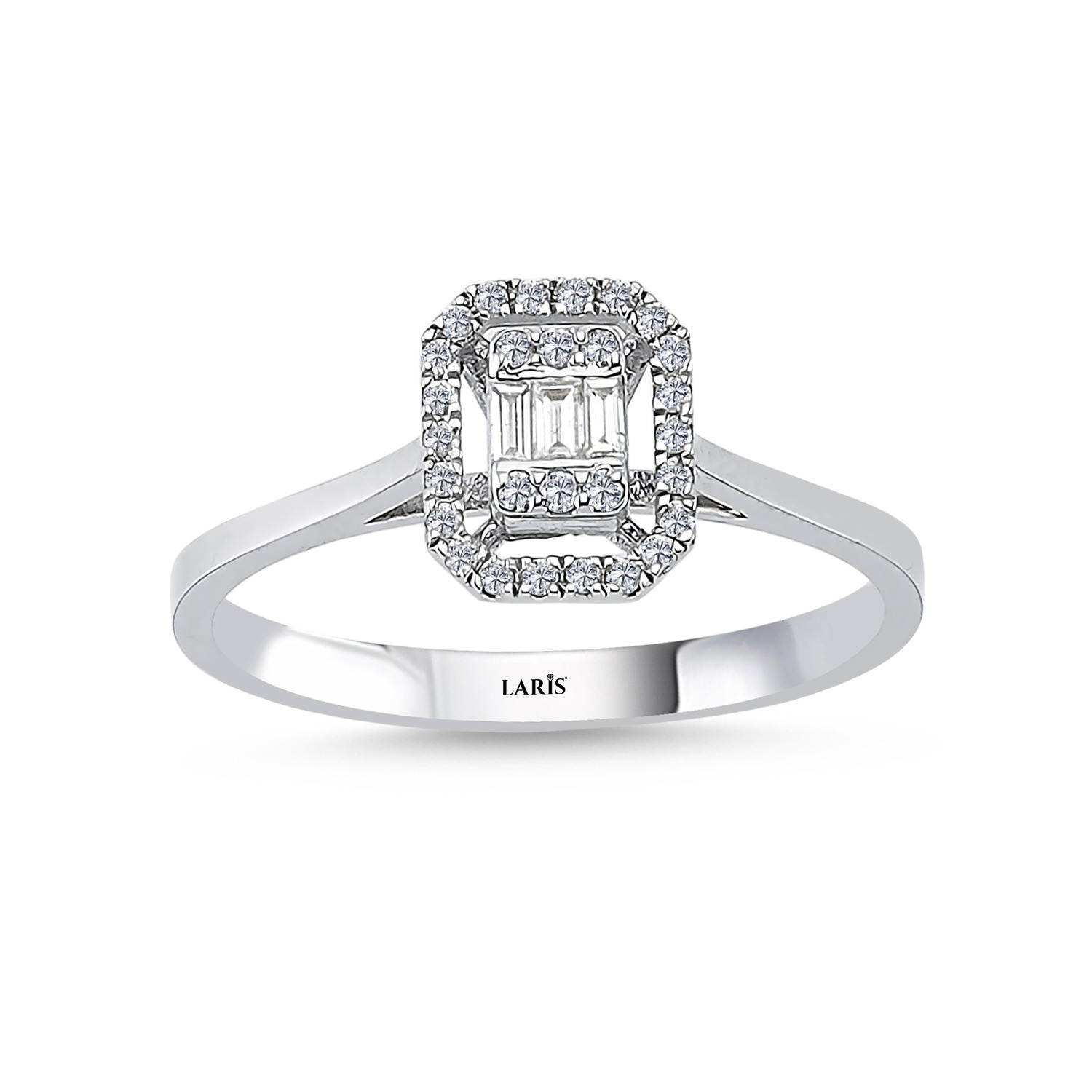 Baget Yüzükler 0,20 Karat Pırlanta Liora Baget Yüzük