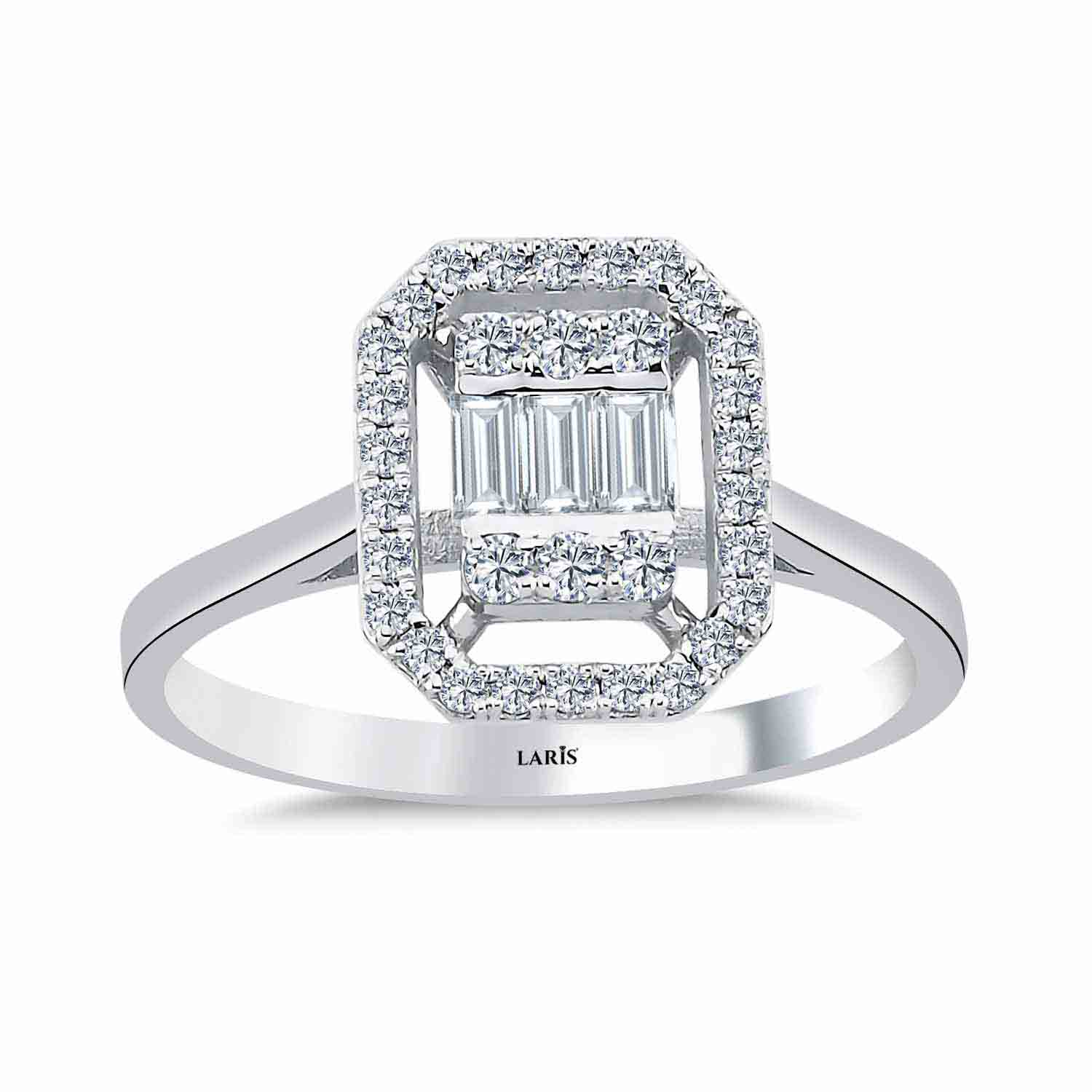 Baget Yüzükler 0,26 Karat Pırlanta Liora Baget Yüzük