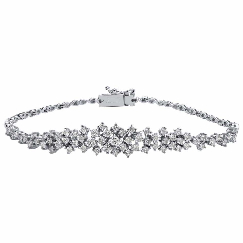 1,45 Karat Pırlanta Özel Tasarım Bileklik