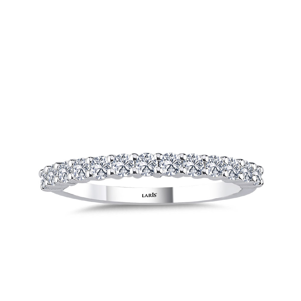 0,45 Karat Pırlanta Yarımtur Yüzük