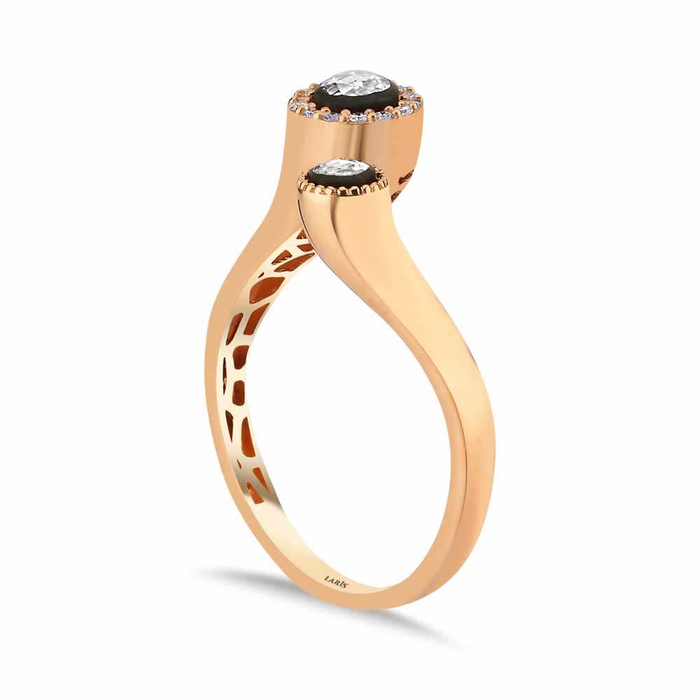 Elmas Yüzükler 0,25 Karat Elmas Fantezi Yüzük