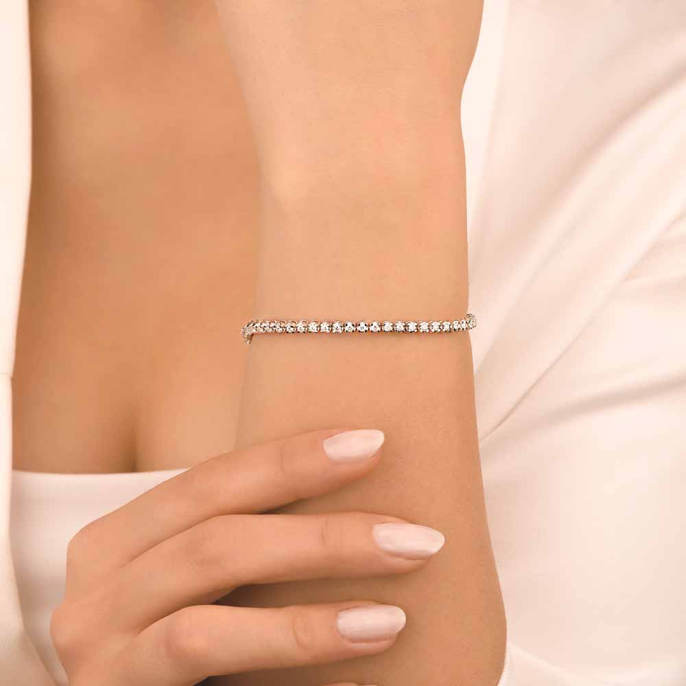 1,78 ct. Pırlanta Su Yolu Bileklik