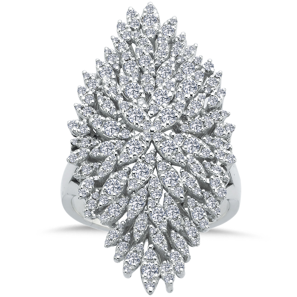 coronet yüzükler 1,55 Karat Pırlanta Yüzük