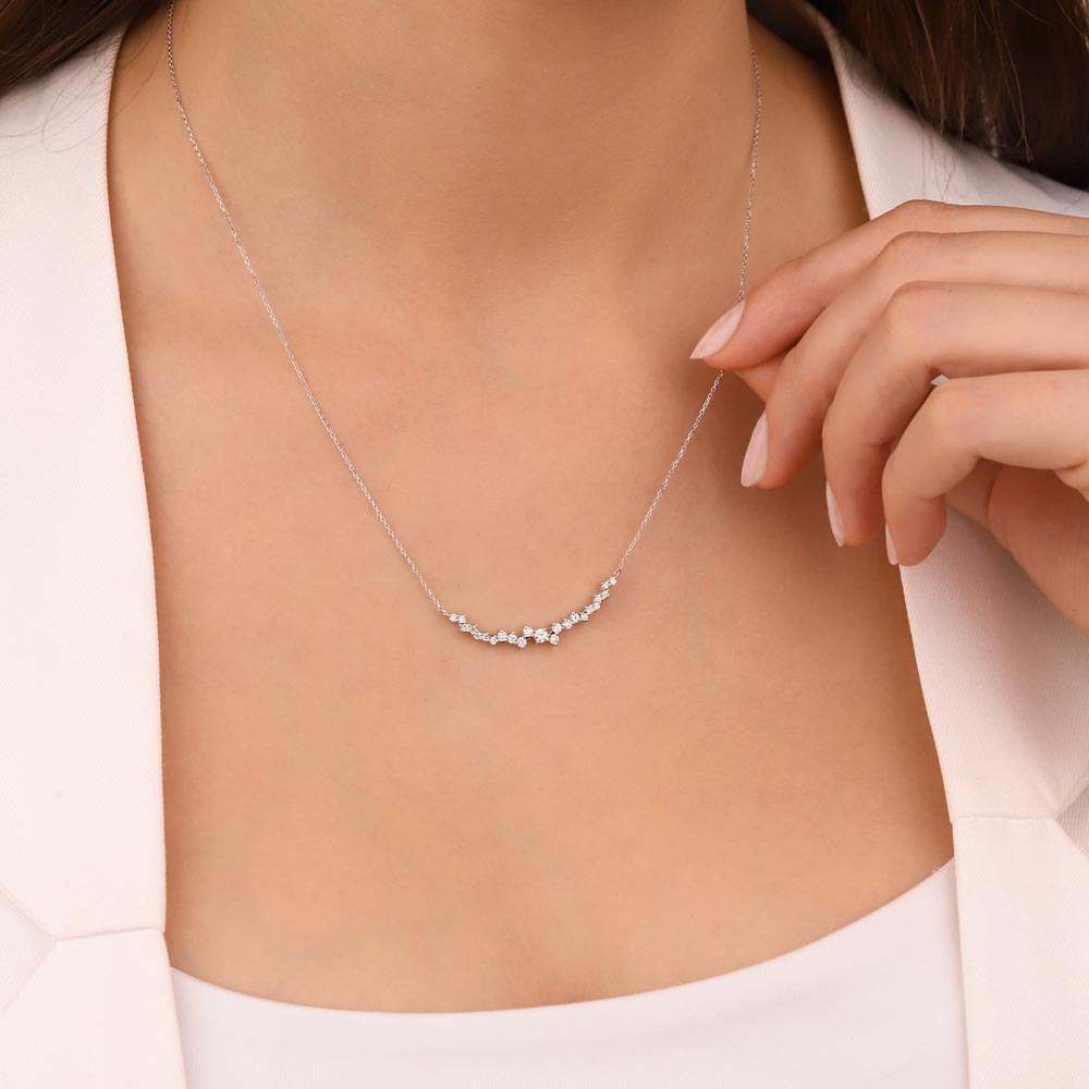 0,39 Karat Pırlanta Özel Tasarım Fantezi Kolye