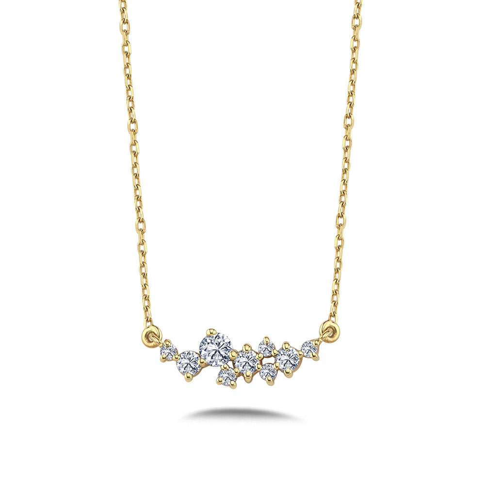 0,18 Karat Pırlanta Fantezi Kolye