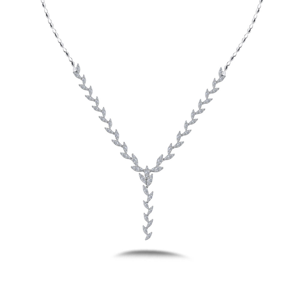 1,80 Karat Pırlanta Özel Tasarım Peony Gerdanlık