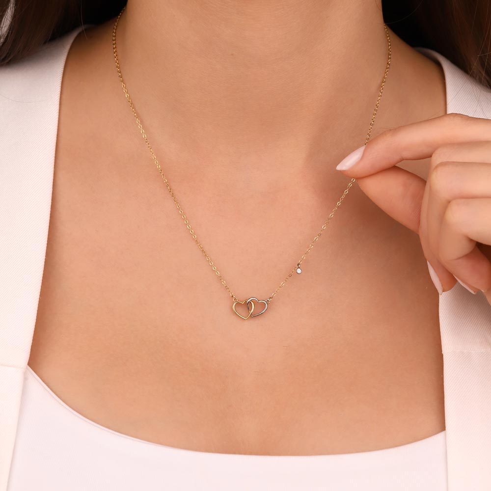 Özel Tasarım Kolyeler 0.02 Karat Pırlanta Fantezi Kalp Kolye