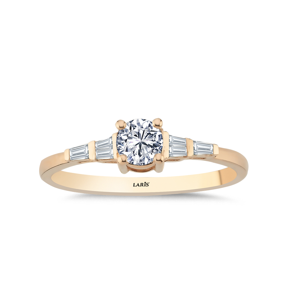 0,40 Karat Pırlanta Vintage Amores Yüzük