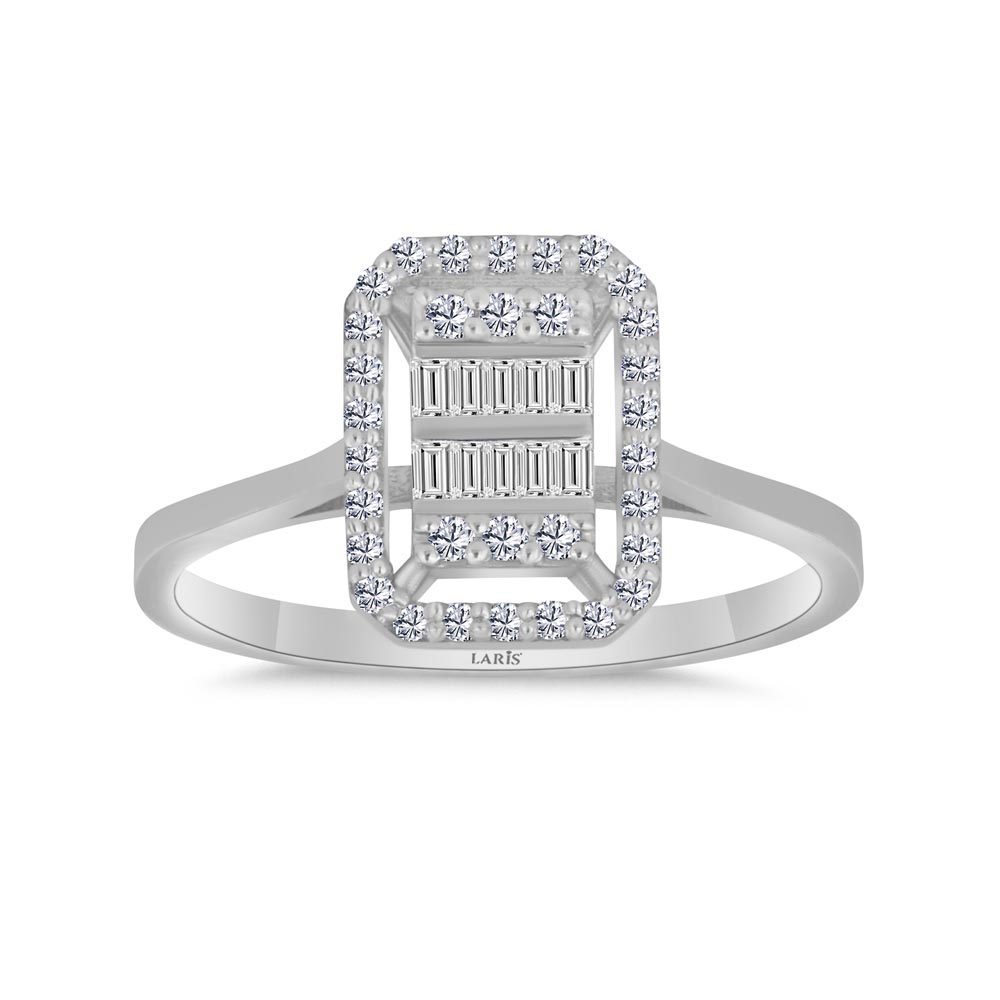 0.26 Karat Pırlanta Coronet Yüzük