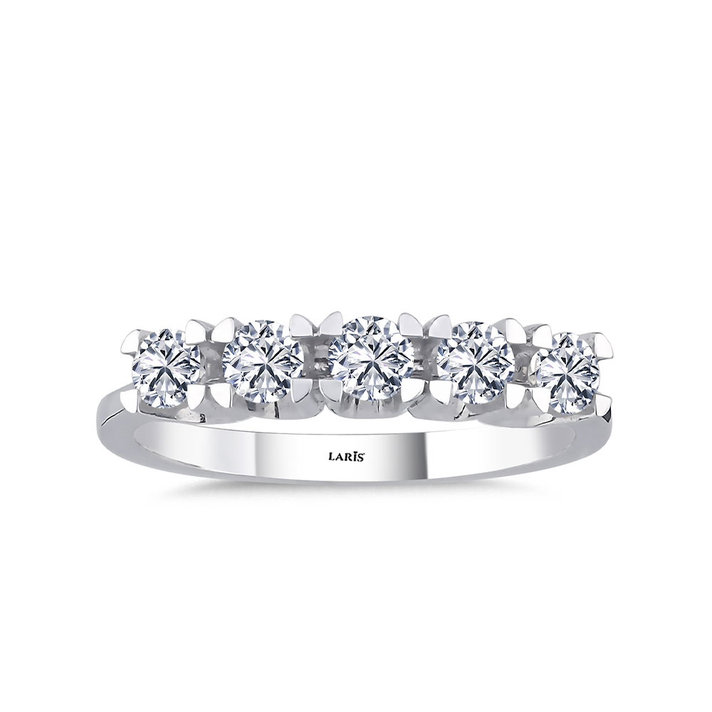 0,55 Karat Pırlanta Beştaş Yüzük