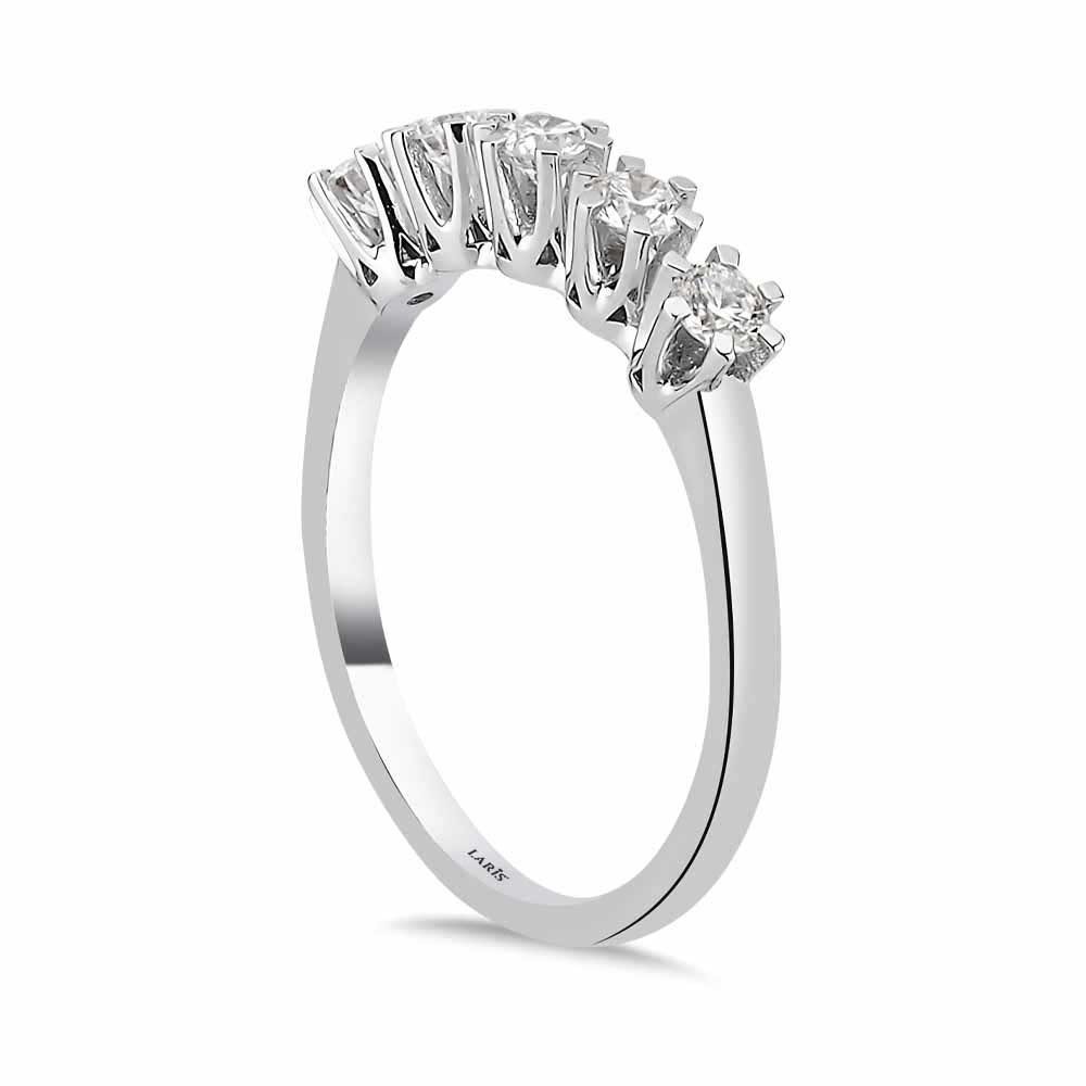 0,40 Karat Pırlanta Beştaş Yüzük