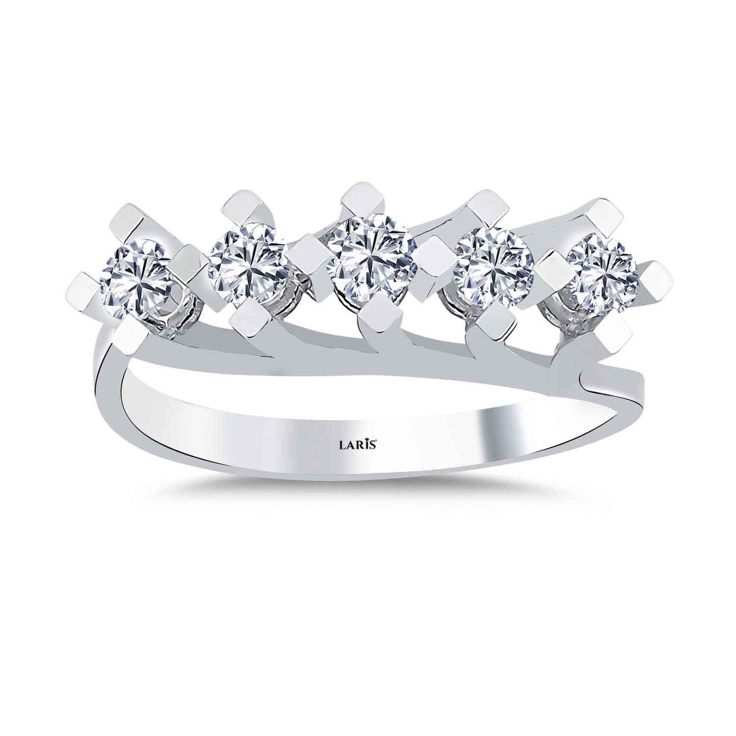 0.60 Karat Pırlanta Zenith Beştaş Yüzük