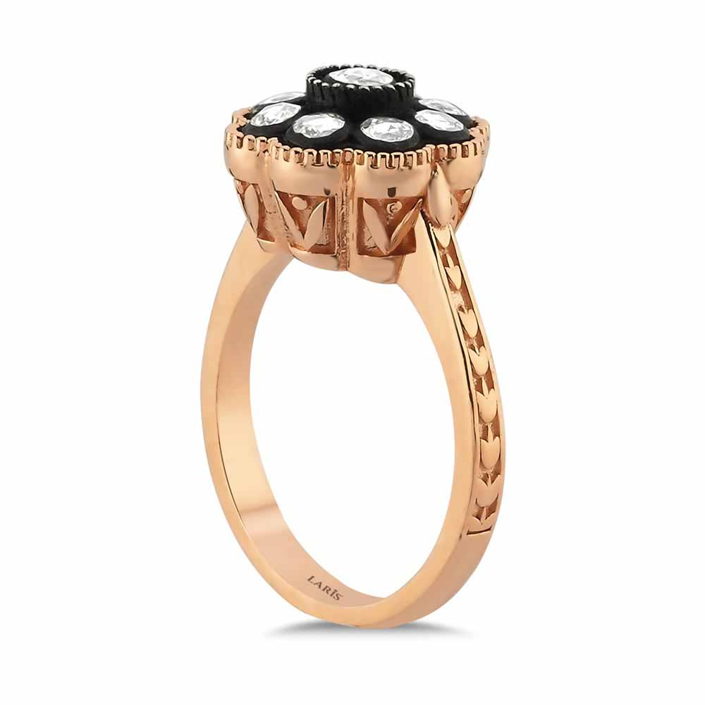 Elmas Yüzükler 0.33 Karat Elmas Gül Yüzük