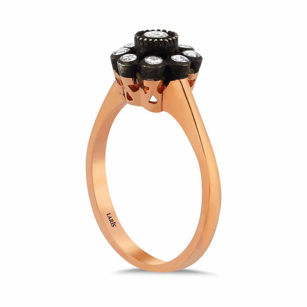 Elmas Yüzükler 0.20 Karat Elmas Gül Yüzük