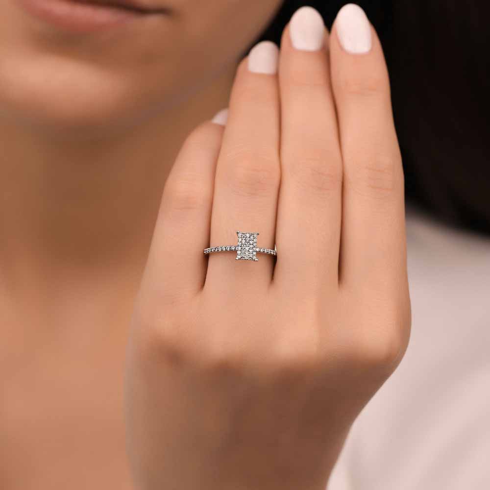 0.27 Karat Pırlanta Coronet Yüzük