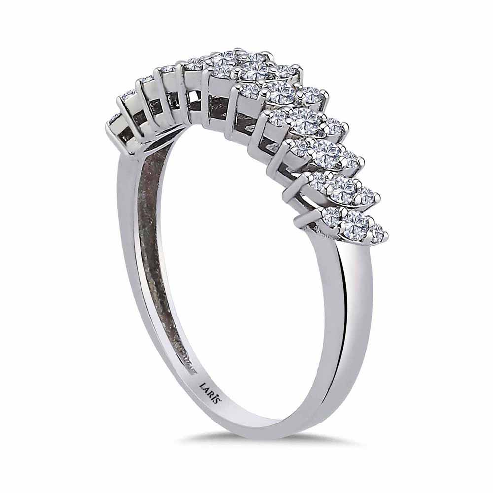 0,40 Karat Pırlanta Özel Tasarım Alyans Yüzük