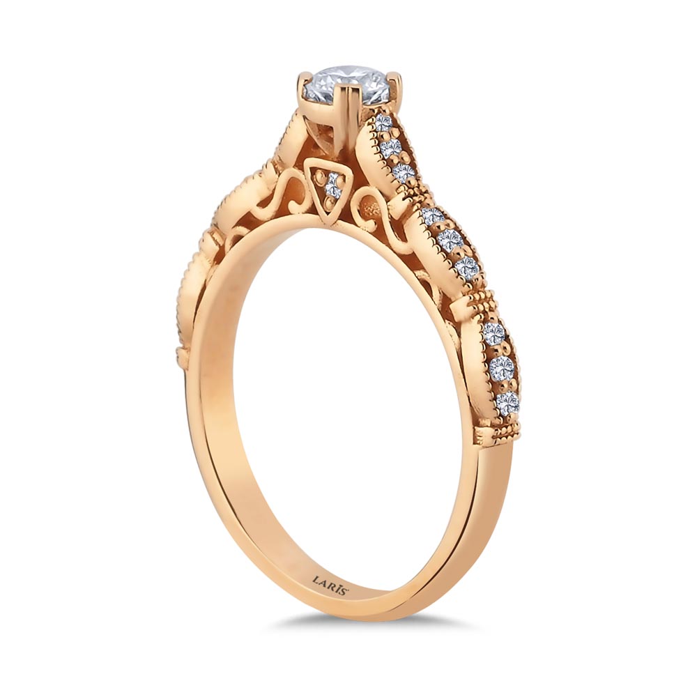 0,30 Karat Pırlanta Vintage Yüzük