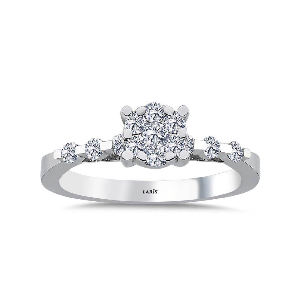 0,41 Karat Pırlanta Coronet Yüzük