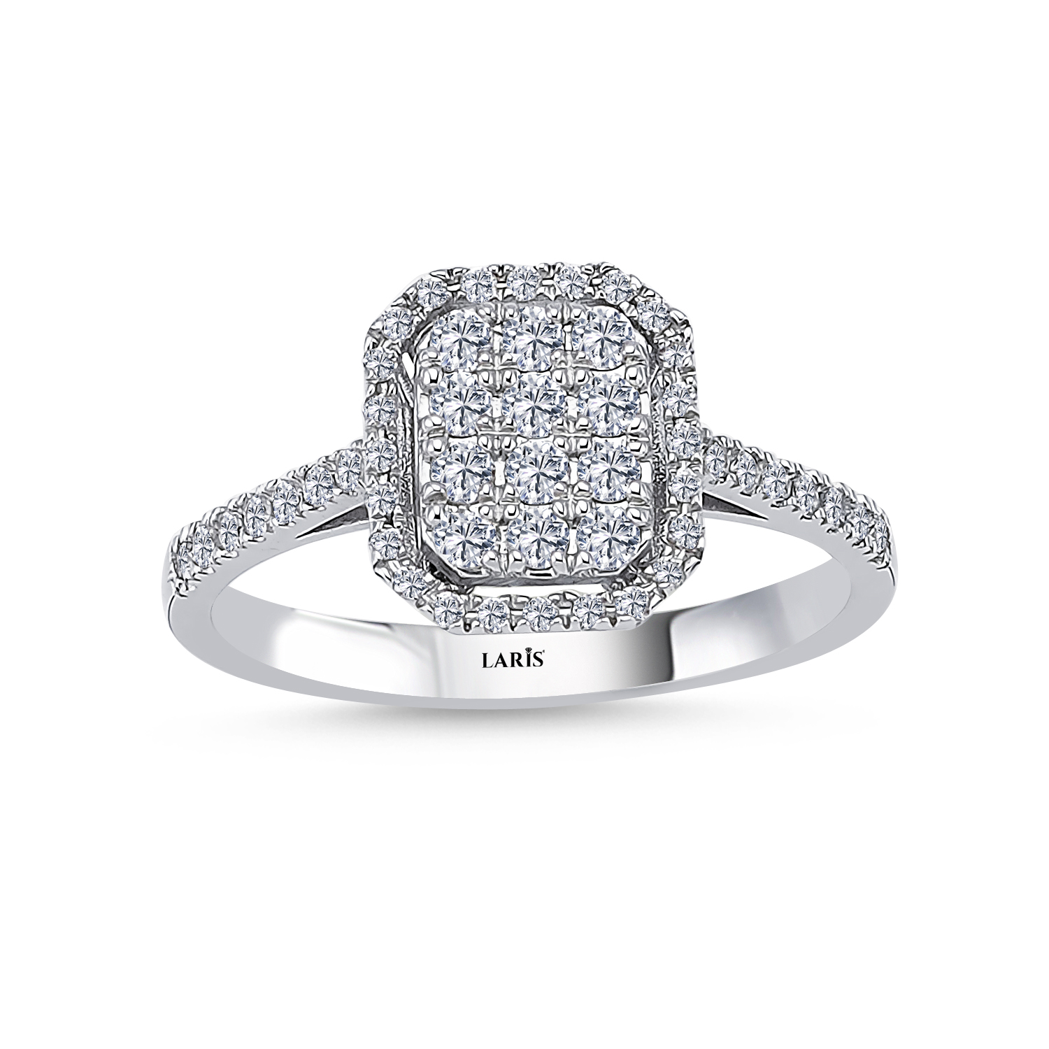 0.35 Karat Pırlanta Coronet Yüzük