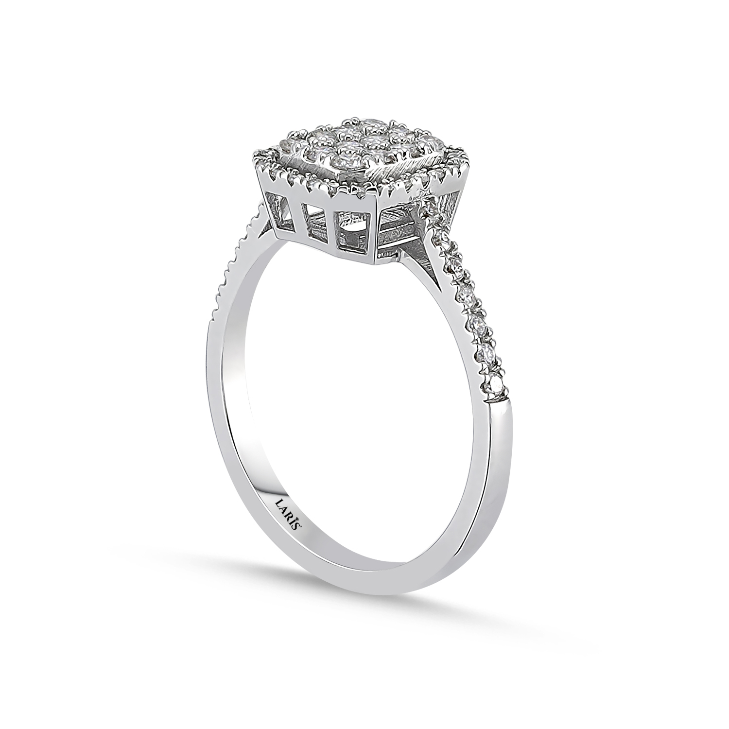 0.35 Karat Pırlanta Coronet Yüzük