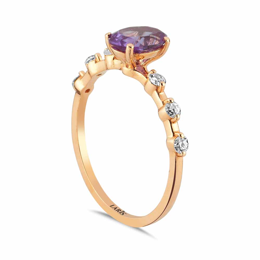 Vintage Yüzükler 1,20 Karat Pırlanta Vintage Alexandrite Yüzük