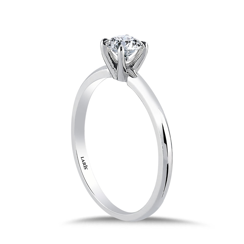 0.30 Karat Pırlanta Luna Tektaş Yüzük