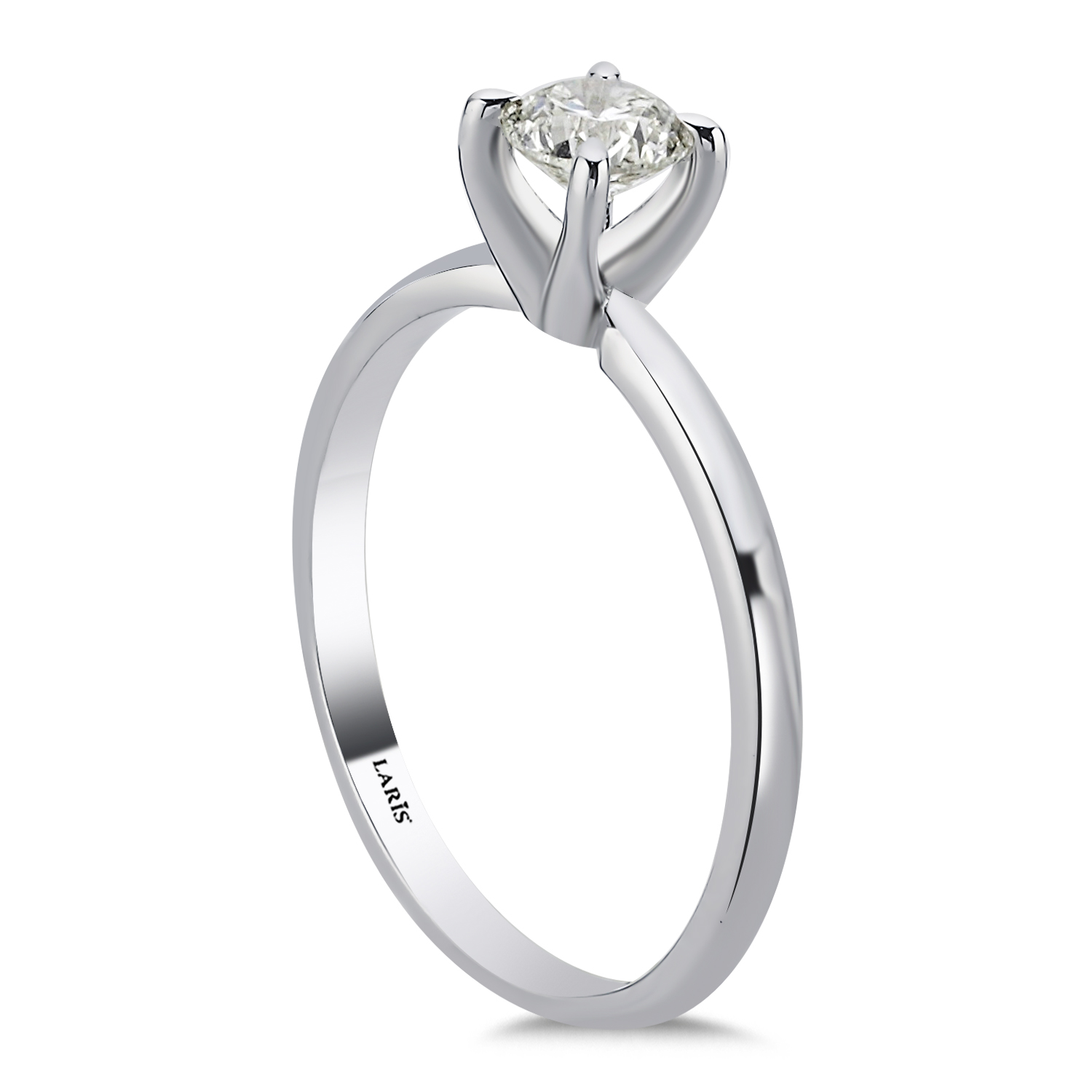 0.40 Karat Pırlanta Luna Tektaş Yüzük