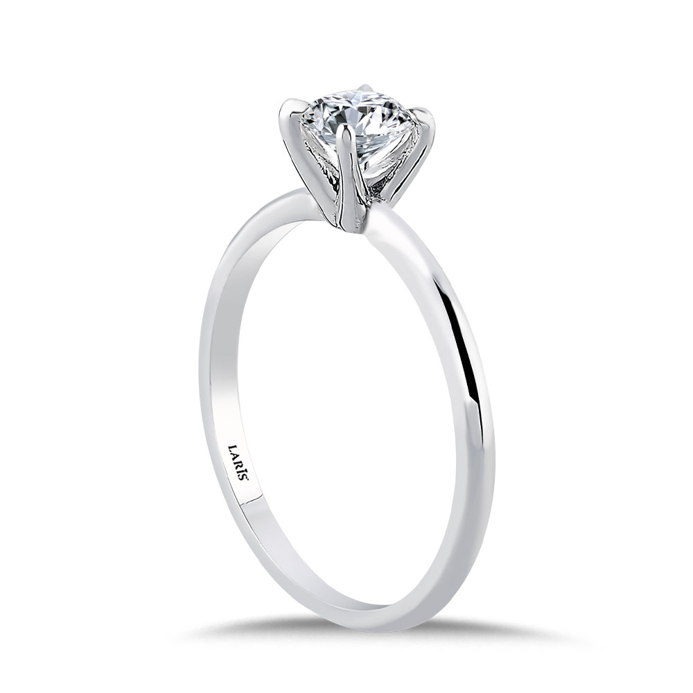 0,50 Karat Pırlanta Luna Tektaş Yüzük