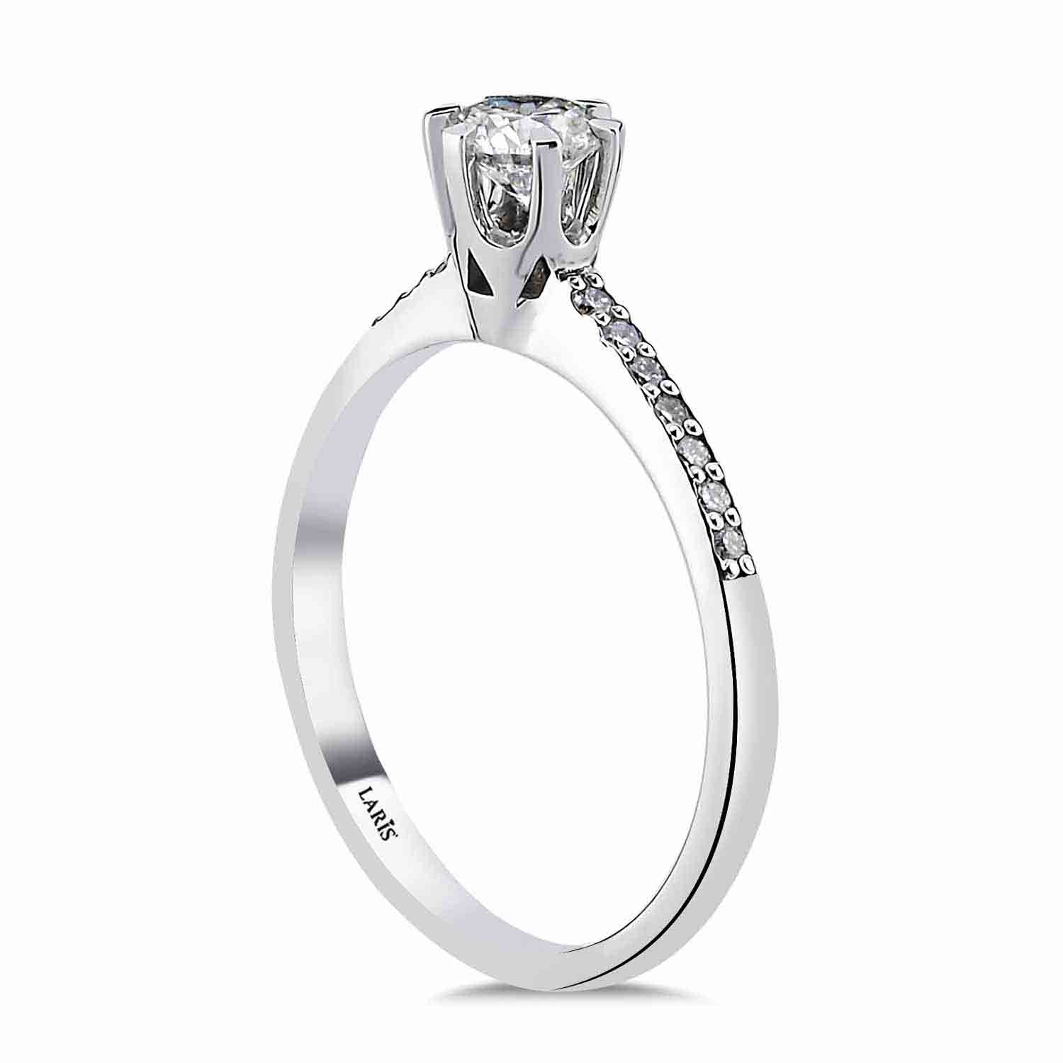 0.64 Karat Pırlanta Tektaş Yüzük