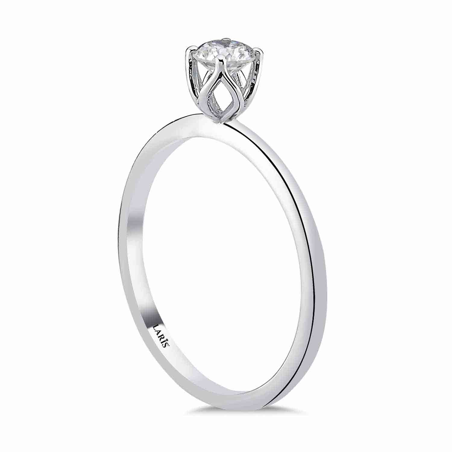 0.30 Karat Pırlanta Tektaş Yüzük