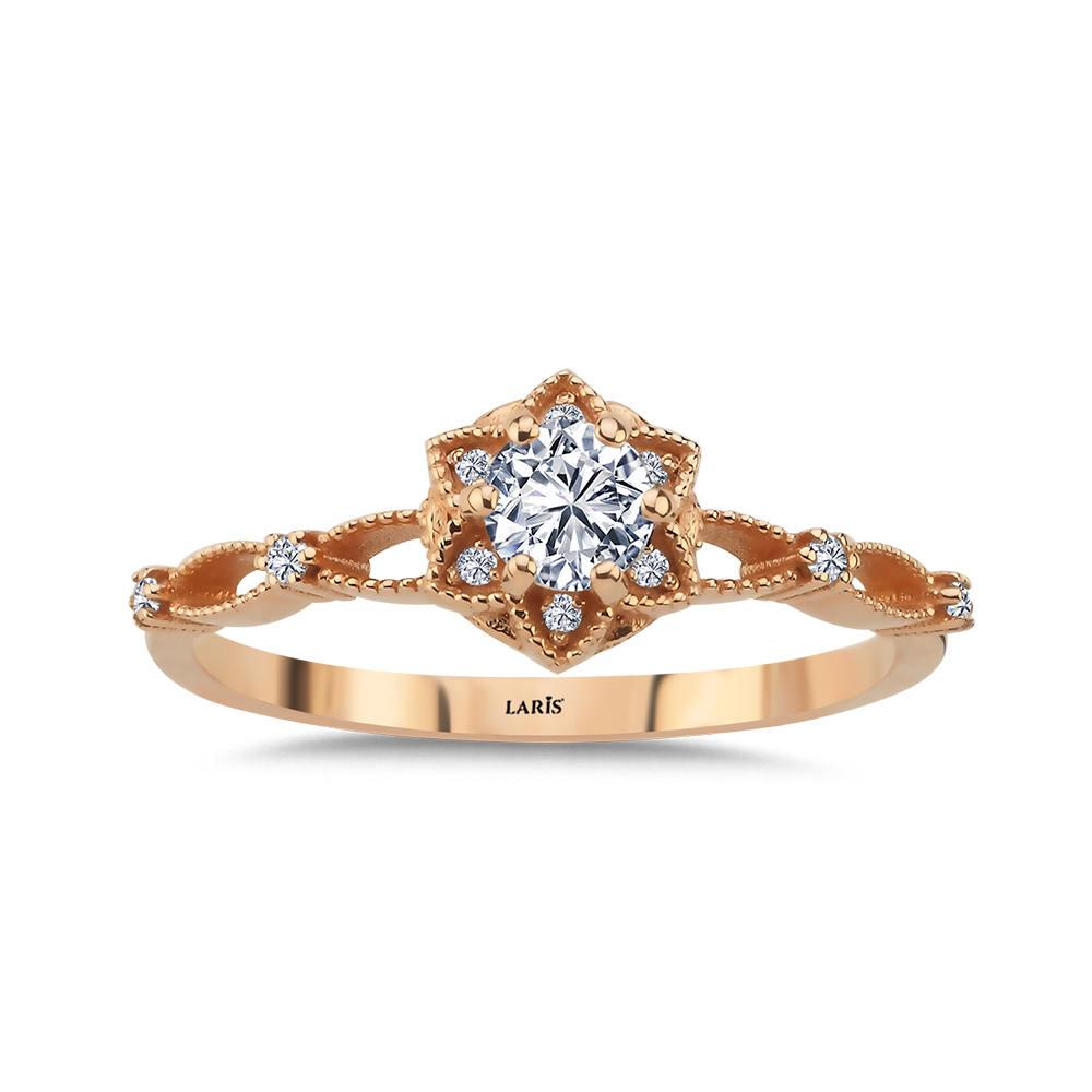 0,40 Karat Pırlanta Pureté Vintage Tasarım Yüzük