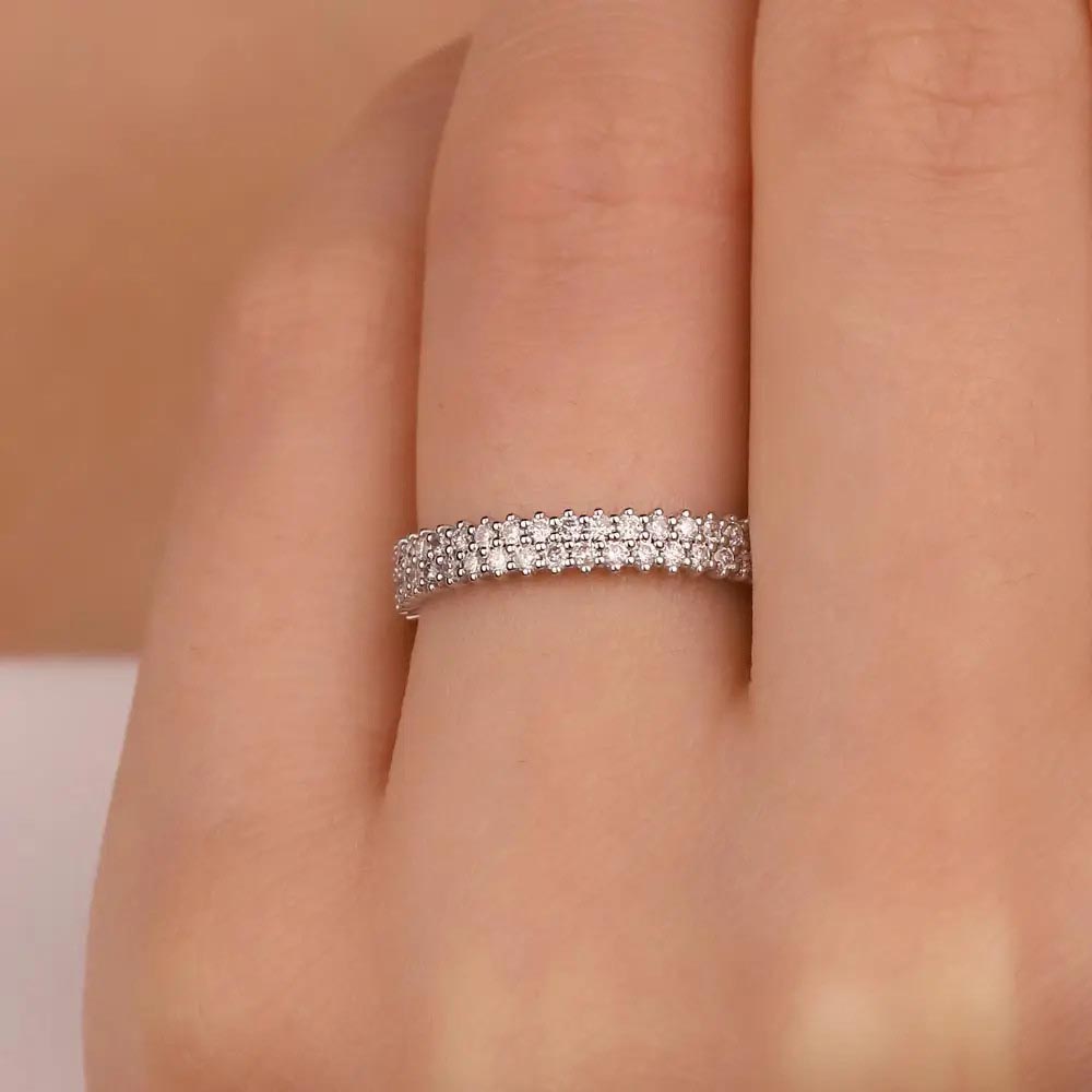 0,75 Karat Pırlanta Tamtur Yüzük