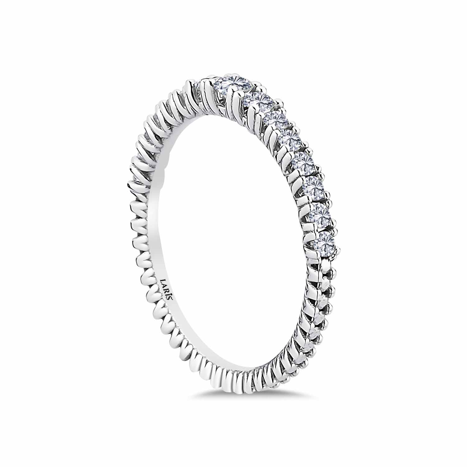 0,23 Karat Süzme Yarımtur Yüzük