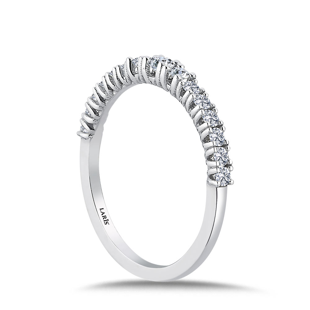 0,40 Karat Pırlanta Yarımtur Yüzük