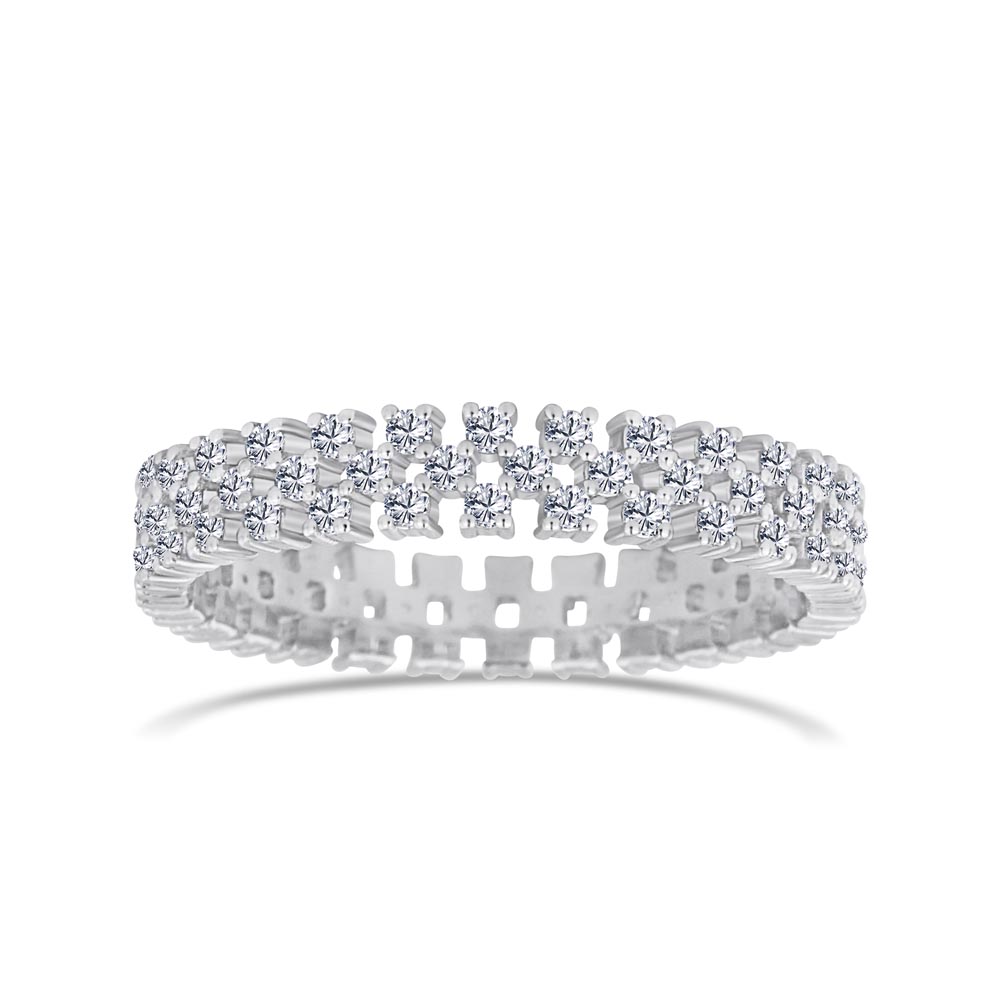 0.62 Karat Pırlanta Özel Tasarım Tamtur Yüzük