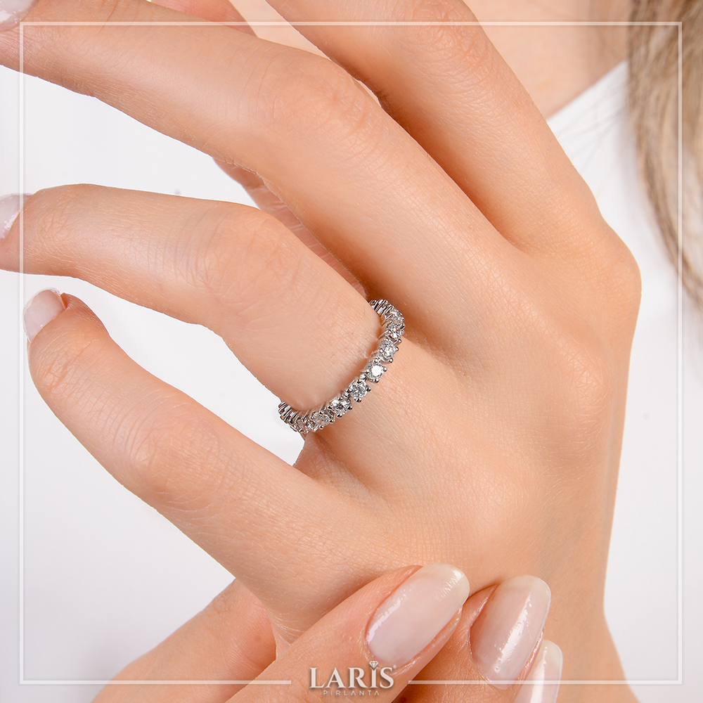 1,00 Karat Pırlanta Tamtur Yüzük