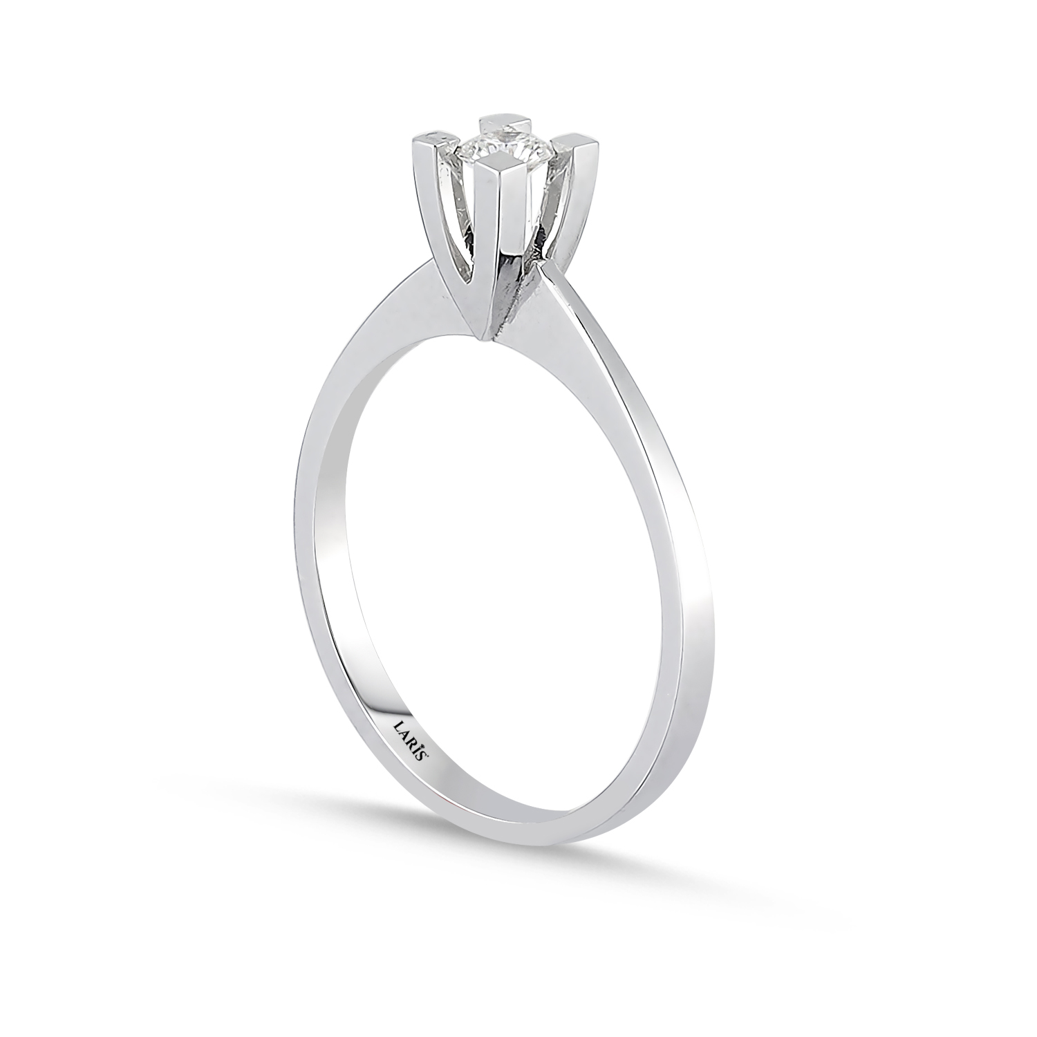 Tektaş Yüzükler 0,14 Karat Pırlanta Tektaş Yüzük