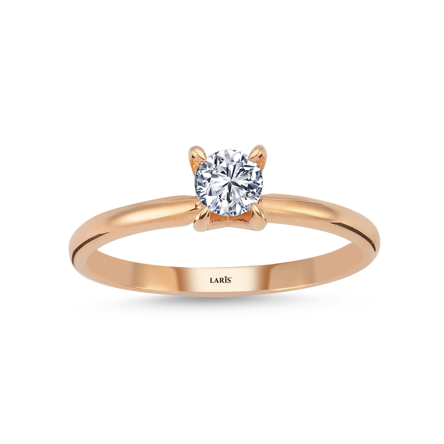 Tektaş Yüzükler 0,30 Karat Pırlanta Tiffany Tektaş Yüzük