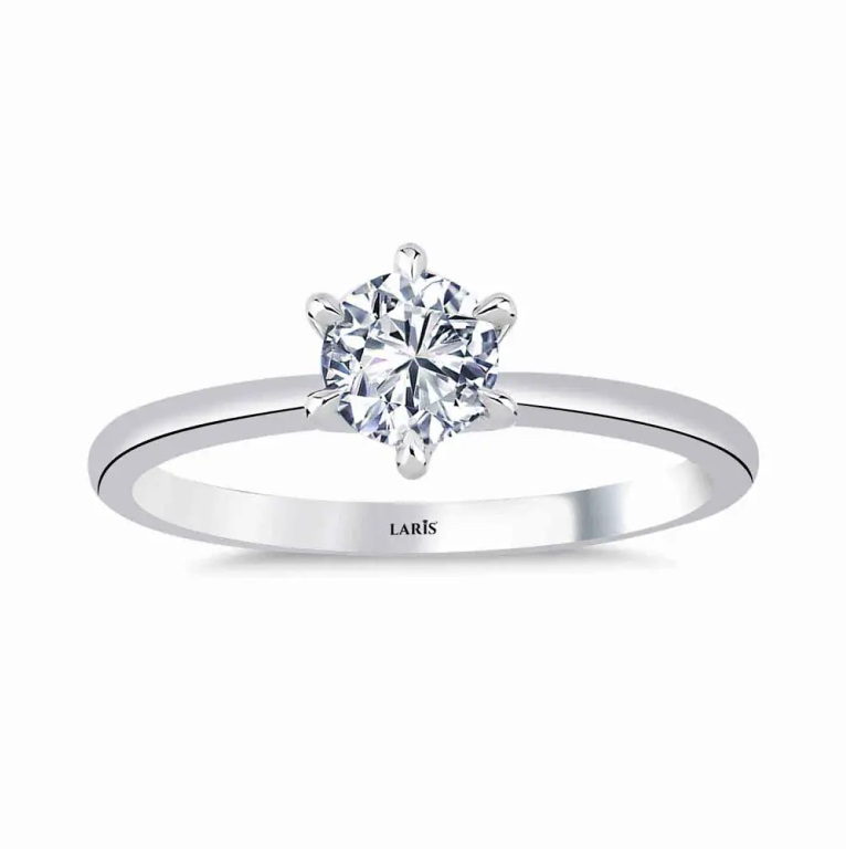 0.50 Karat Pırlanta Tiffany Forever Tektaş Yüzük