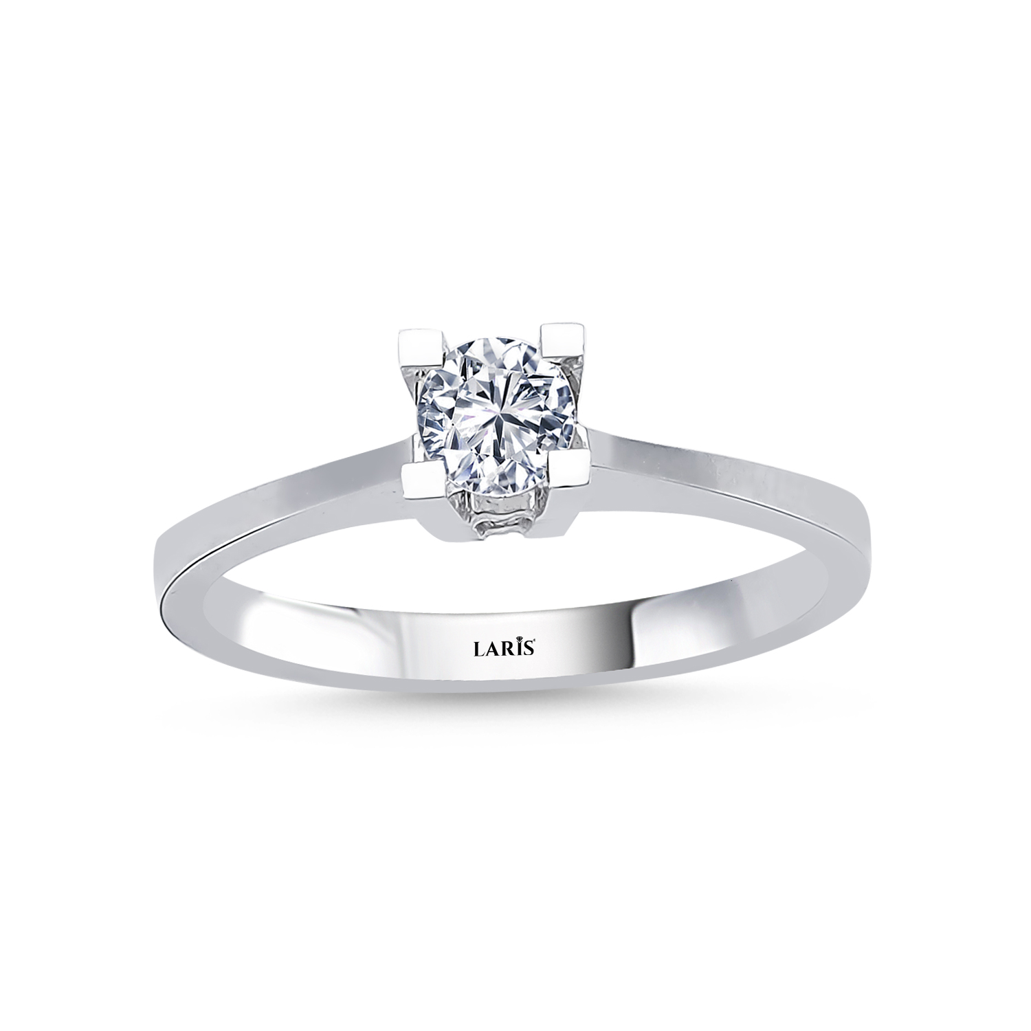 Tektaş Yüzükler 0,30 Karat Pırlanta Tektaş Yüzük