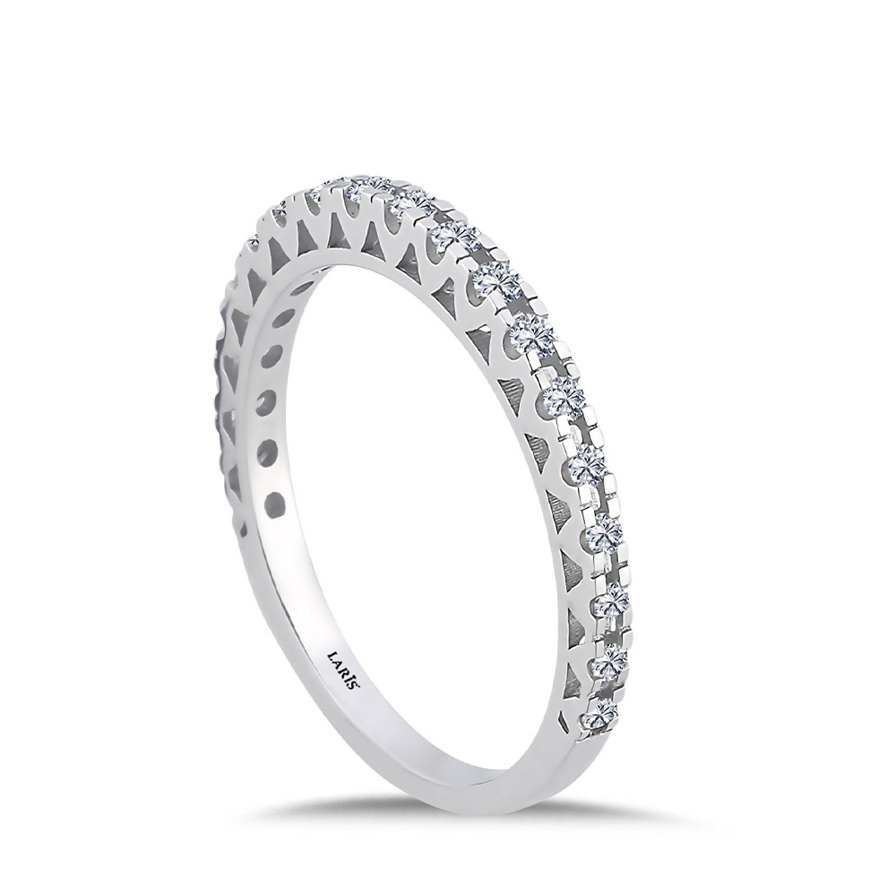 0,25 Karat Pırlanta Yarımtur Yüzük